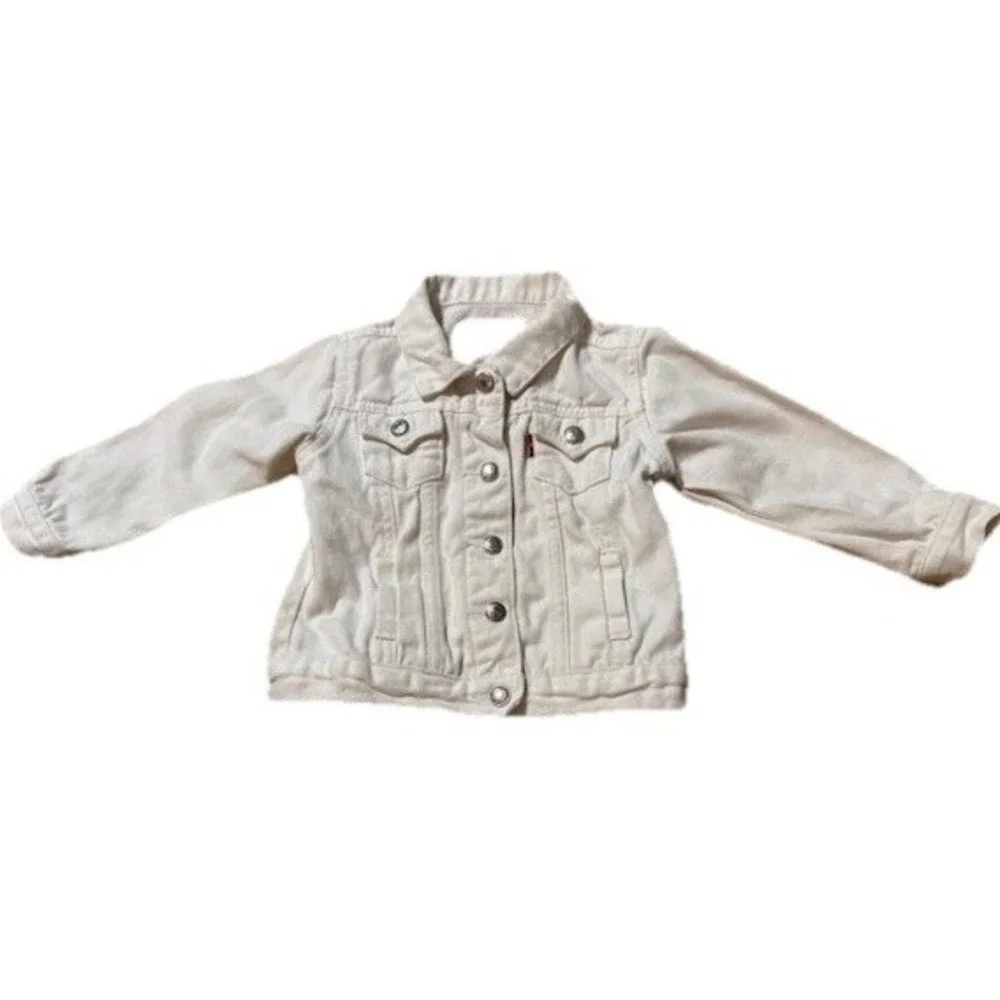 Levi's Jean Jacket Girls 24 Months‎ White